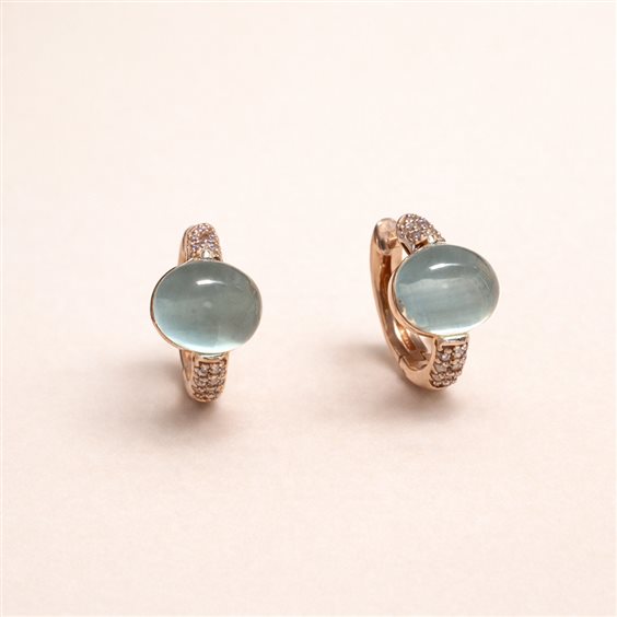 Ohrringe Lucos Dame in Silber ESOR C85-VERDE - ESOR C85-VERDE